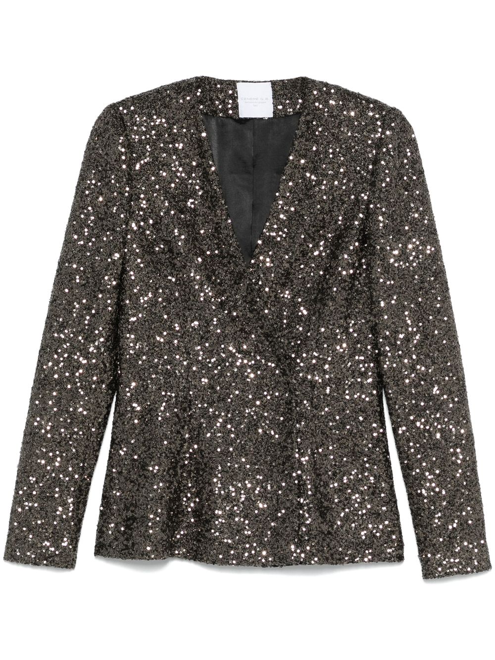 sequinned blazer