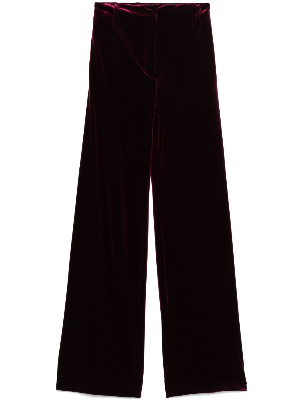 Cenere GB velvet trousers - Purple