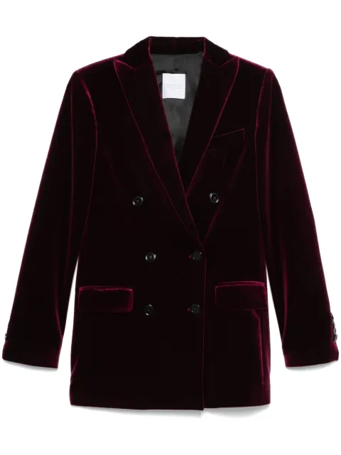 Cenere GB velvet blazer