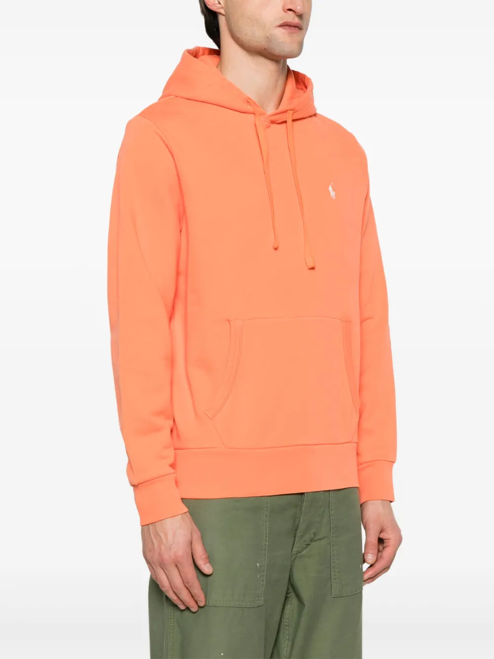 Polo Ralph Lauren Hoodie met Polo Pony-borduurwerk Oranje