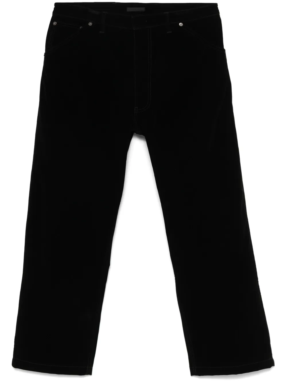 Prada Fluwelen broek Zwart