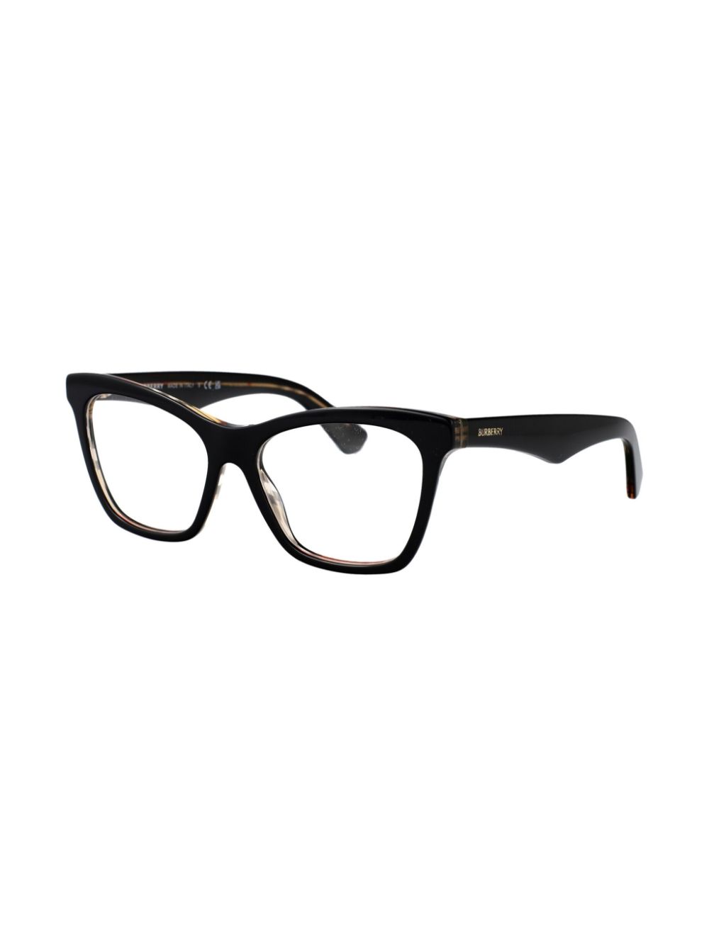 Burberry Eyewear Vintage Check glasses - Zwart