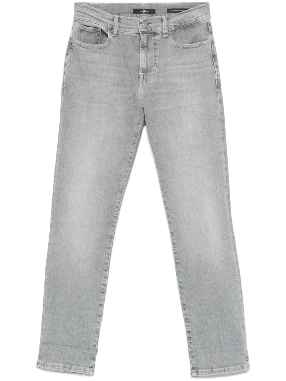 mid-rise skinny jeans