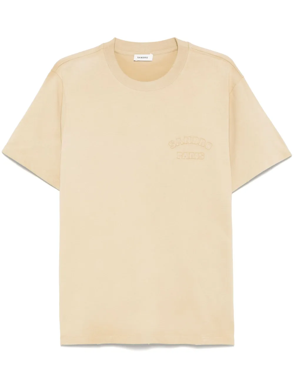 SANDRO - logo-lettering T-shirt - men