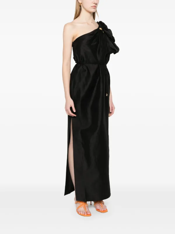 【Aje.】Cira Midi Dress Aje Cira Midi Dress | Black | FARFETCH