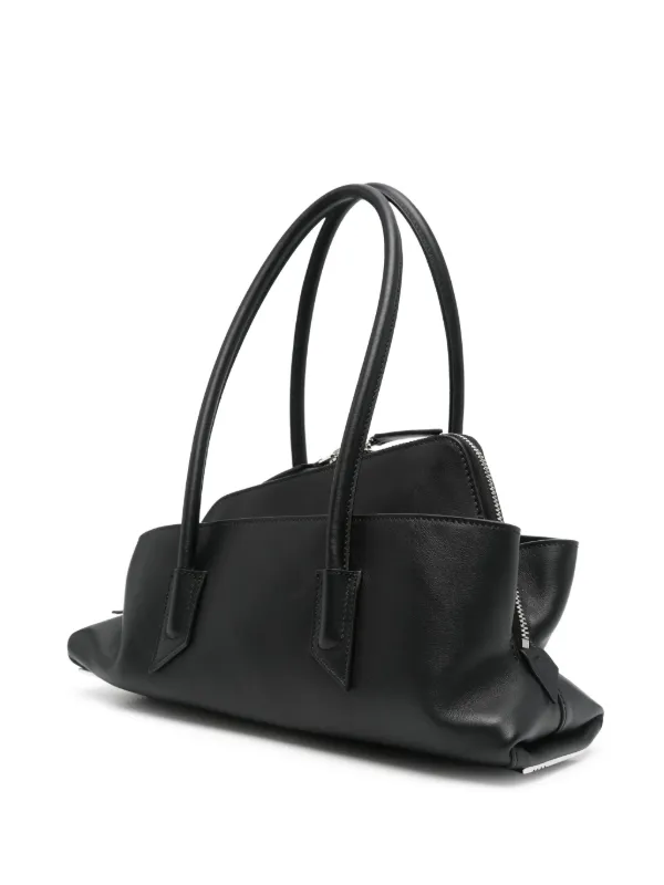 The Attico Small La Passeggiata Tote Bag | Black | FARFETCH