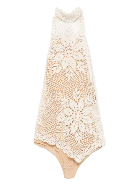 Magda Butrym lace crochet top