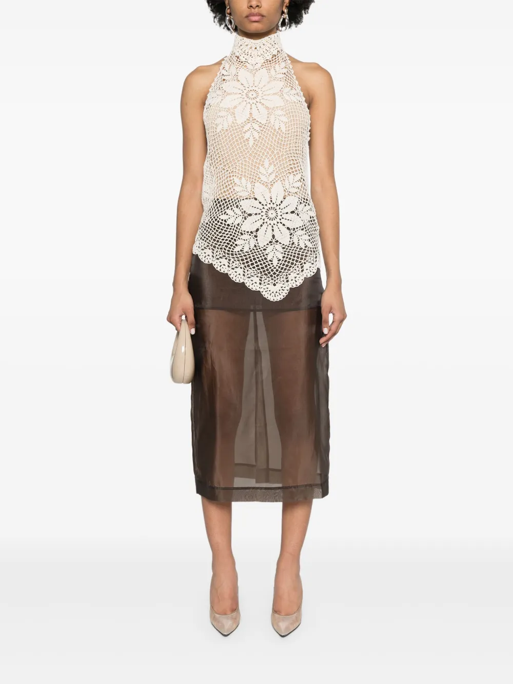 Magda Butrym lace crochet top | Vests & Tank Tops | Image 2