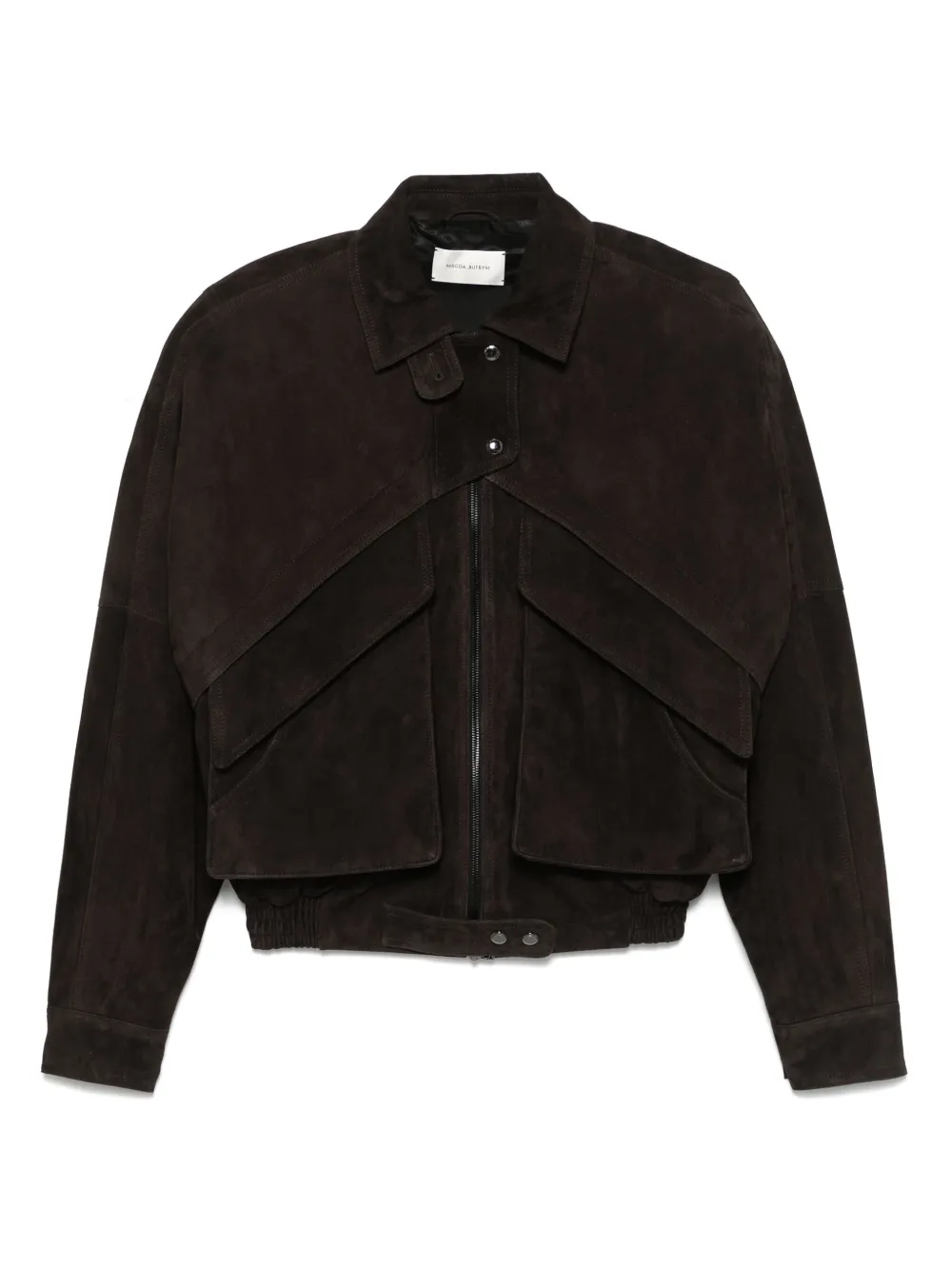 suede bomber jacket
