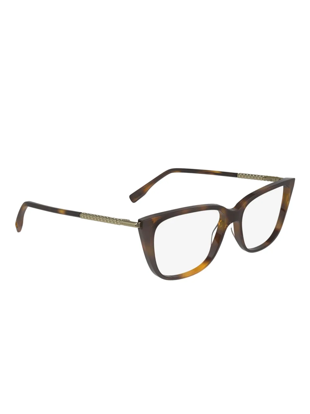 Lacoste Bril met cat-eye montuur Bruin