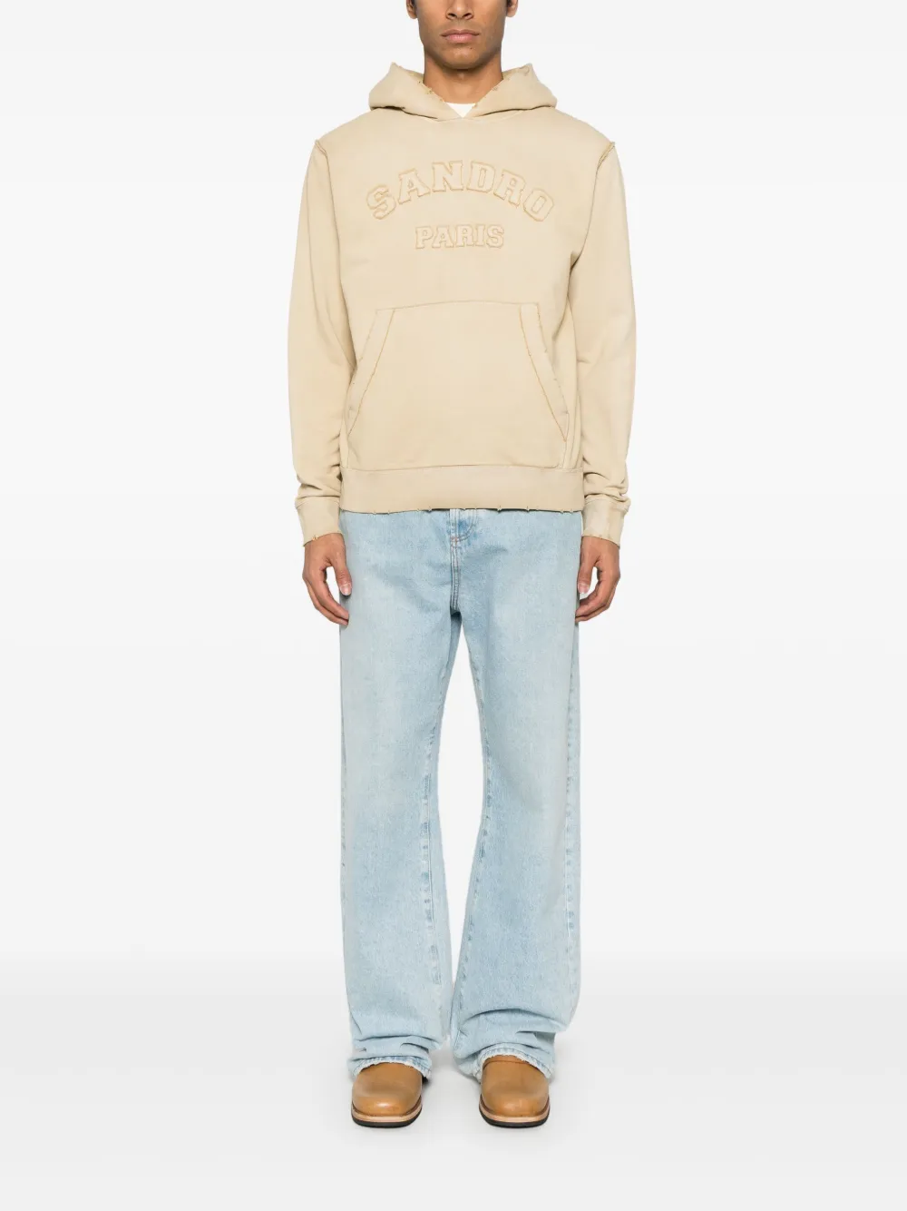 SANDRO logo-patch hoodie | Hoodies | Image 2