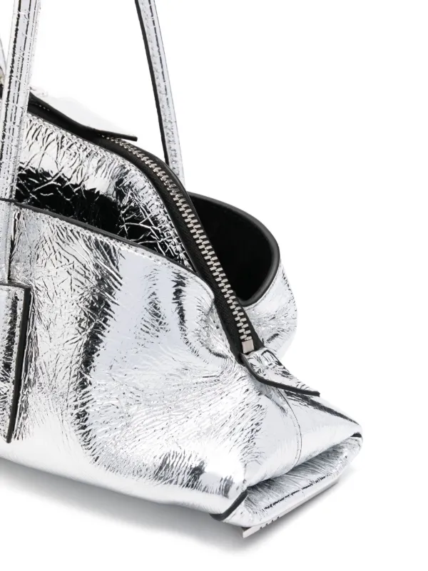 ショルダーバッグ・ポシェット THE ATTICO Woman Shoulder bag Silver 241WAH00042PUR001AA 002 The Attico Sunrise faux-leather Shoulder Bag | Silver | FARFETCH