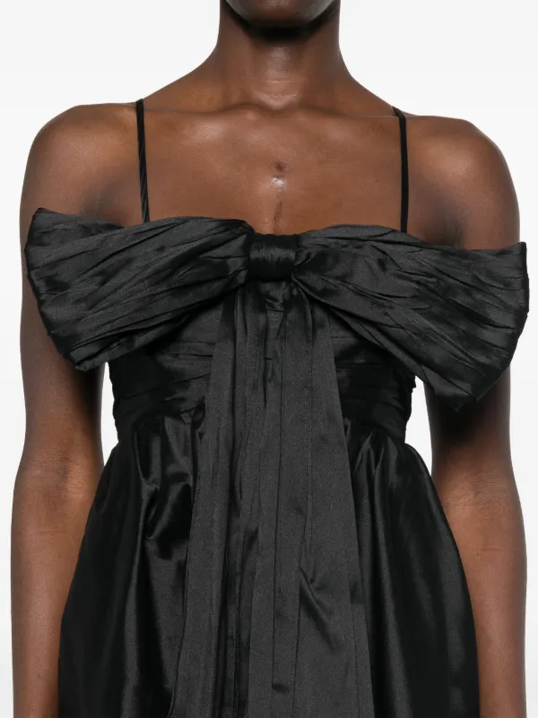 【Aje.】Scarlett Mini Dress Aje Scarlett Mini Dress | Black | FARFETCH CA