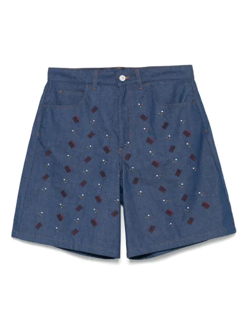 Marni short en jean - Bleu - Marni - Modalova
