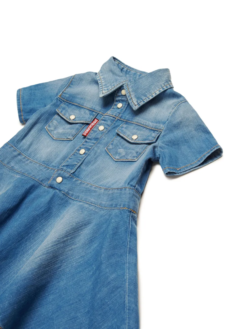 DSQUARED2 KIDS Spijkerjurk Blauw
