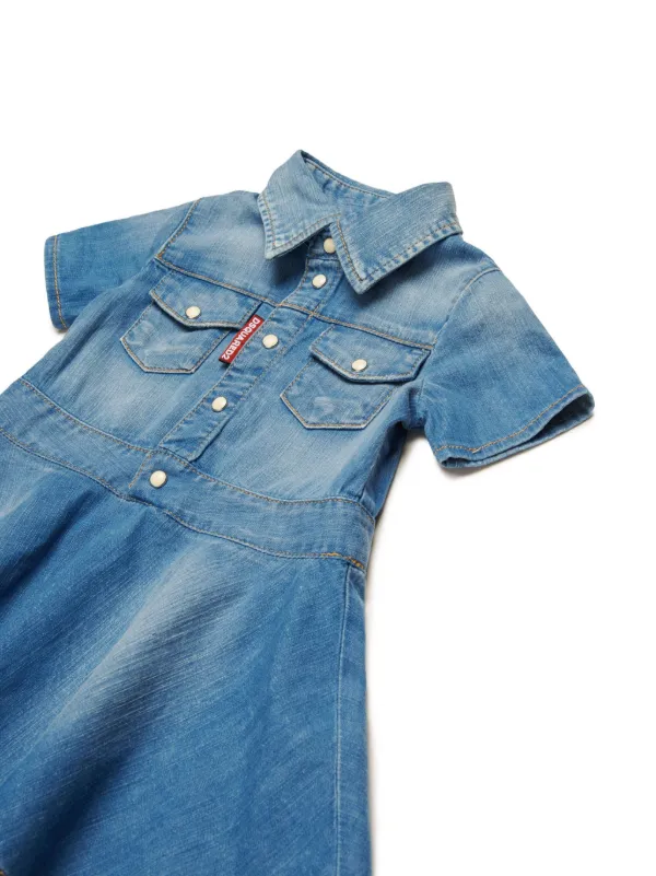 DSQUARED2 KIDS Denim Dress | Blue | FARFETCH