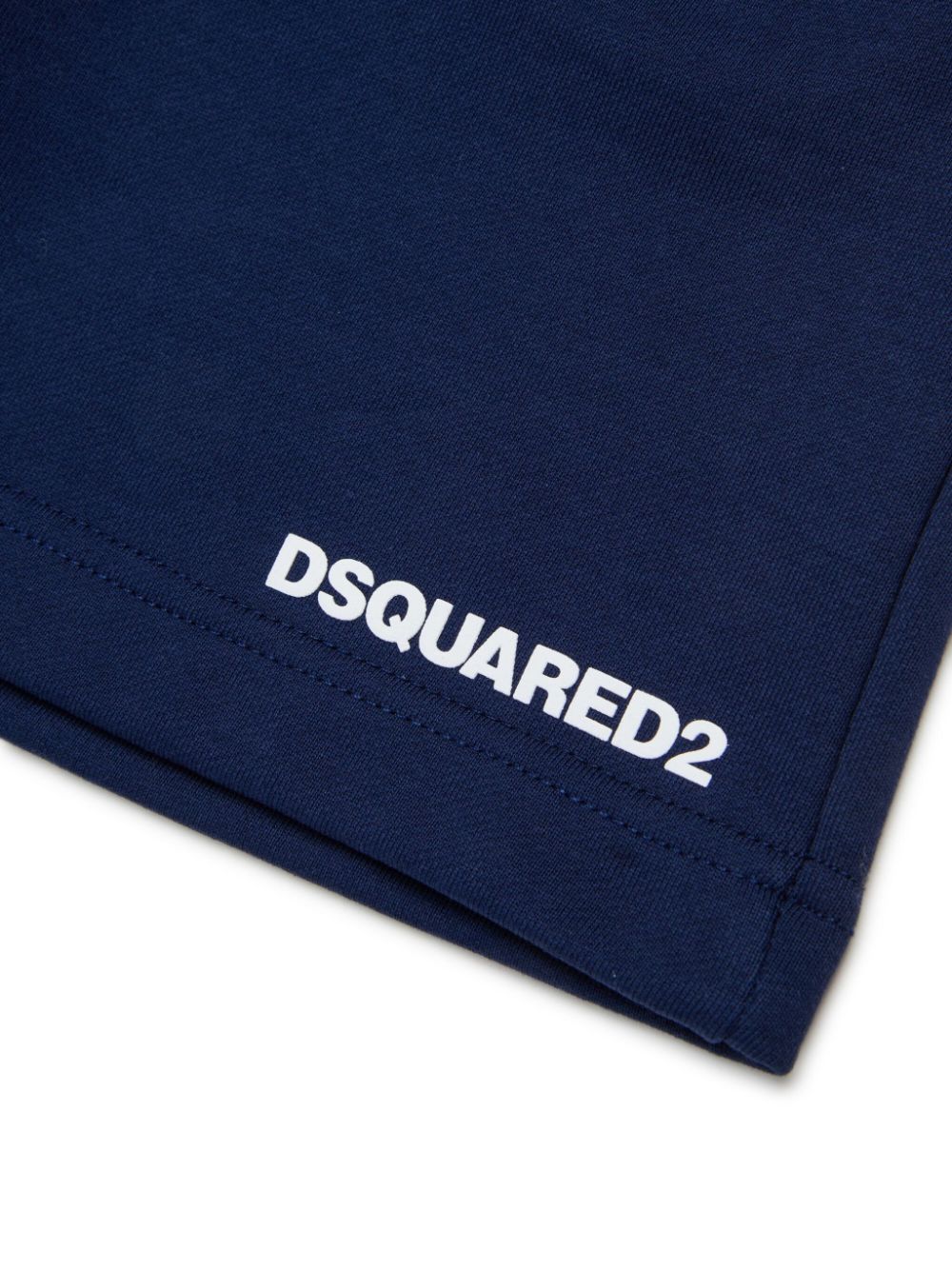 DSQUARED2 KIDS Trainingsshorts met logoprint Blauw