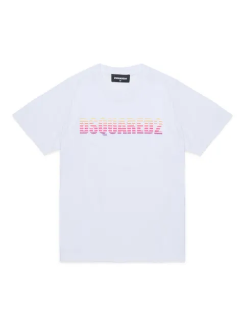 DSQUARED2 KIDS playera con logo
