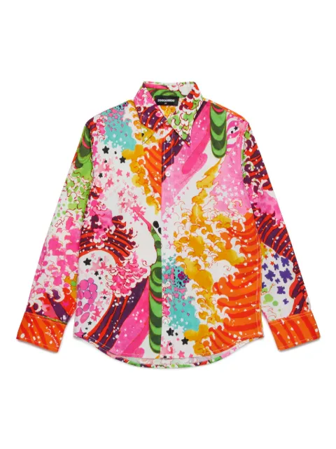 DSQUARED2 KIDS graphic-print shirt