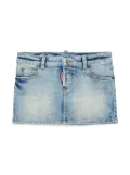 DSQUARED2 KIDS denim mini skirt - Blue