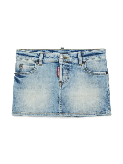 DSQUARED2 KIDS falda corta de mezclilla