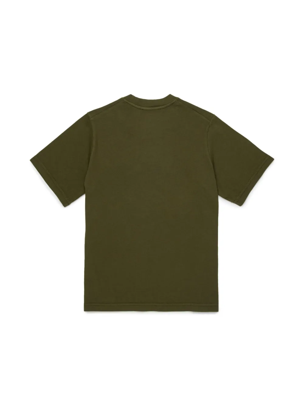 DSQUARED2 KIDS Katoenen T-shirt met logo - Groen