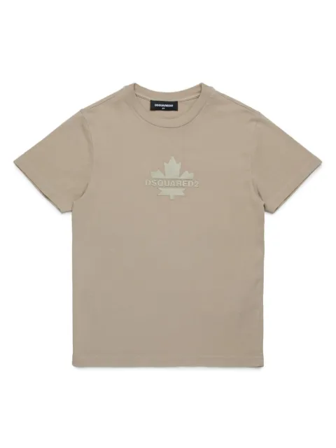 DSQUARED2 KIDS playera con logo estampado