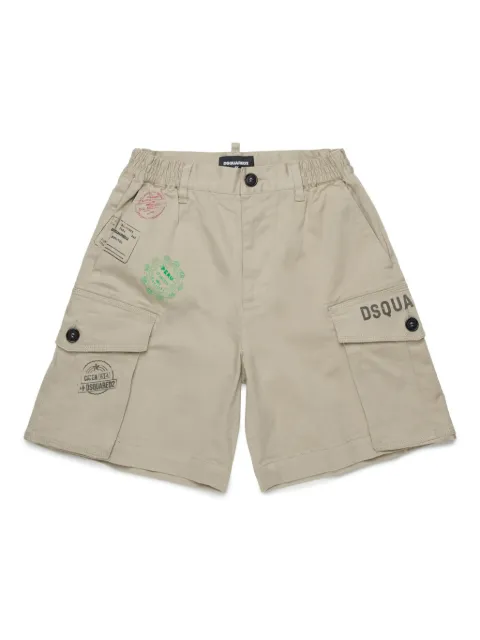 DSQUARED2 KIDS logo shorts