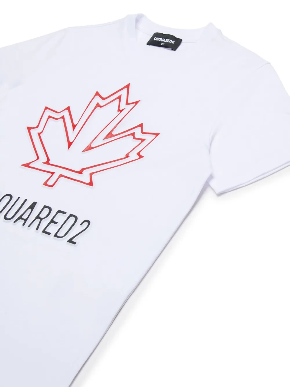 DSQUARED2 KIDS T-shirt met logoprint Wit