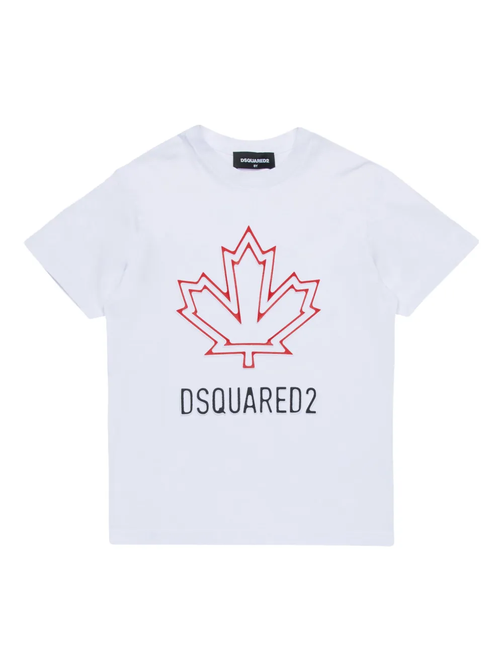 DSQUARED2 KIDS T-shirt met logoprint Wit