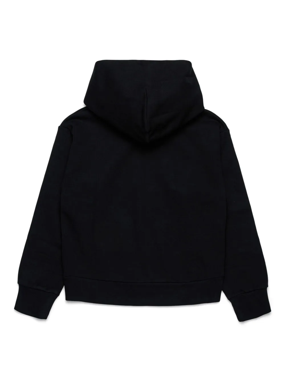 DSQUARED2 KIDS Hoodie met glitter logo - Zwart