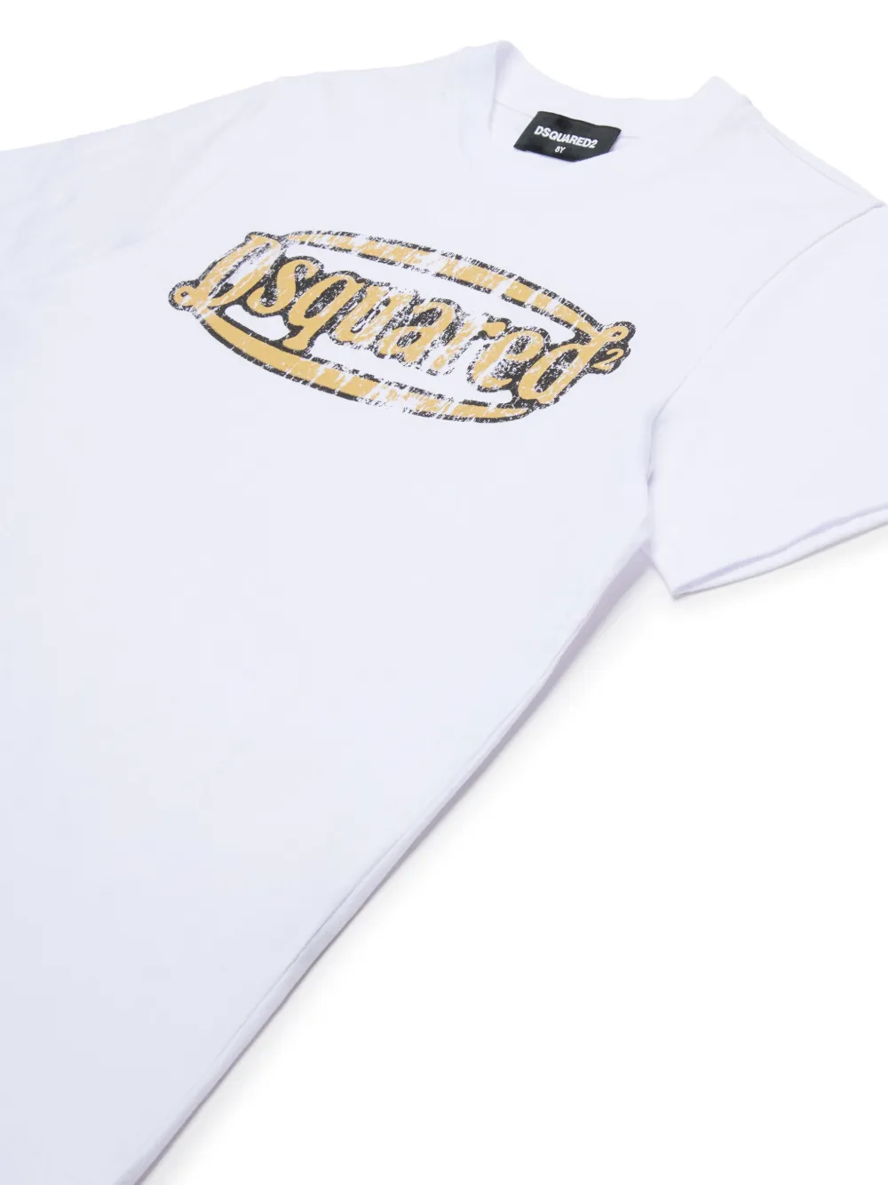 DSQUARED2 KIDS T-shirt met logoprint Wit