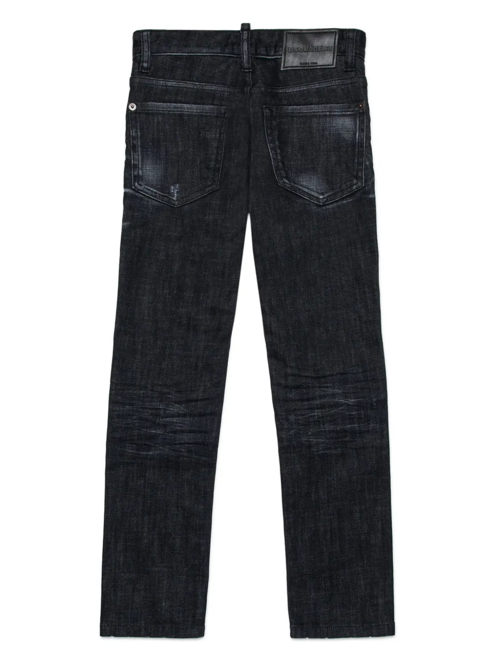 DSQUARED2 KIDS Cool Guy straight jeans - Zwart