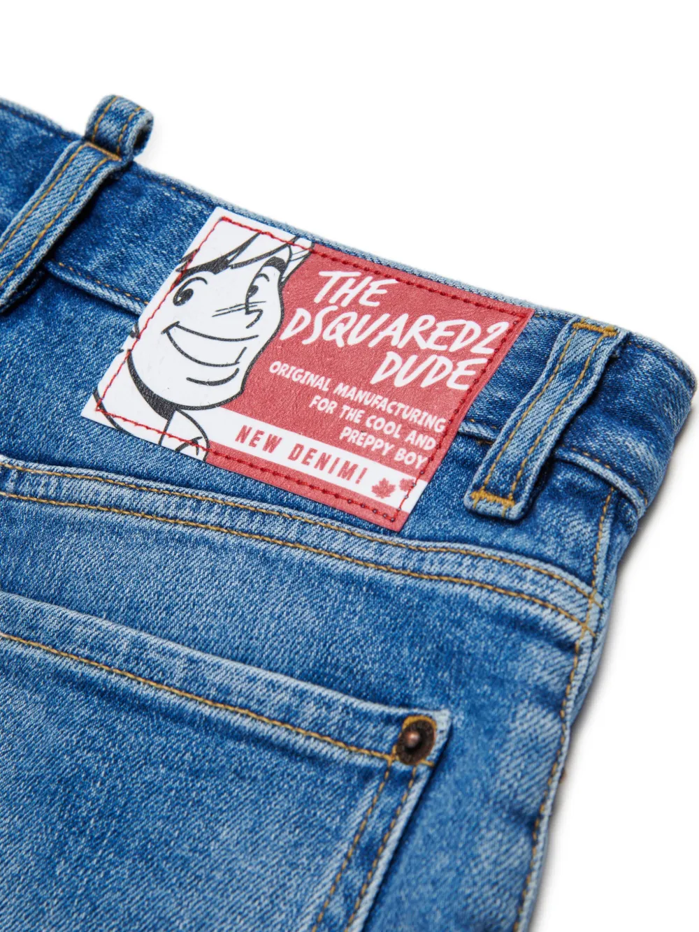 DSQUARED2 KIDS Spijkershorts Blauw
