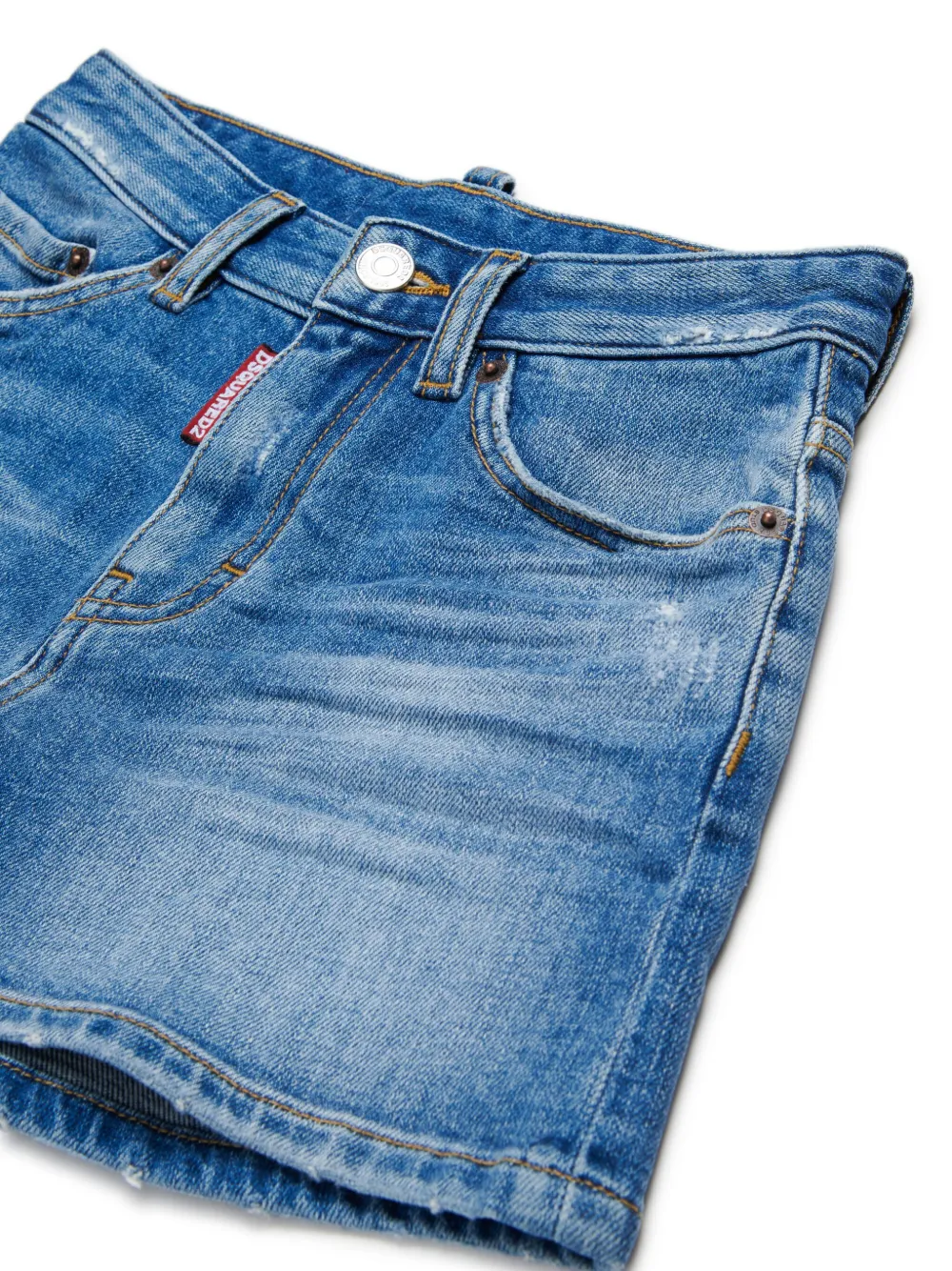 DSQUARED2 KIDS Spijkershorts Blauw