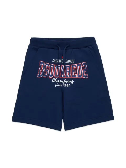 DSQUARED2 KIDS pants con logo estampado