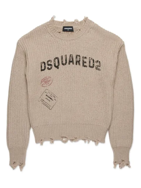 DSQUARED2 KIDS Pullover mit Logo-Print