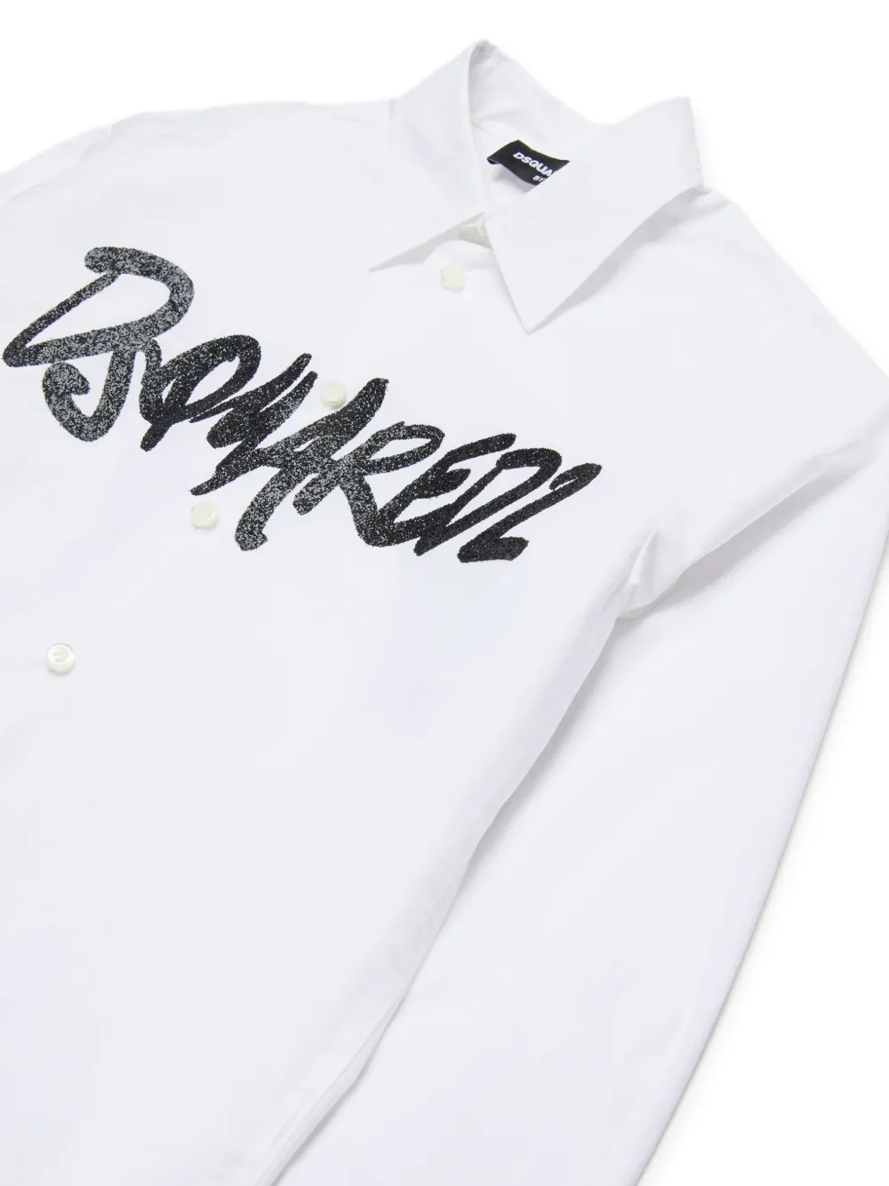 DSQUARED2 KIDS Shirt met logoprint Wit