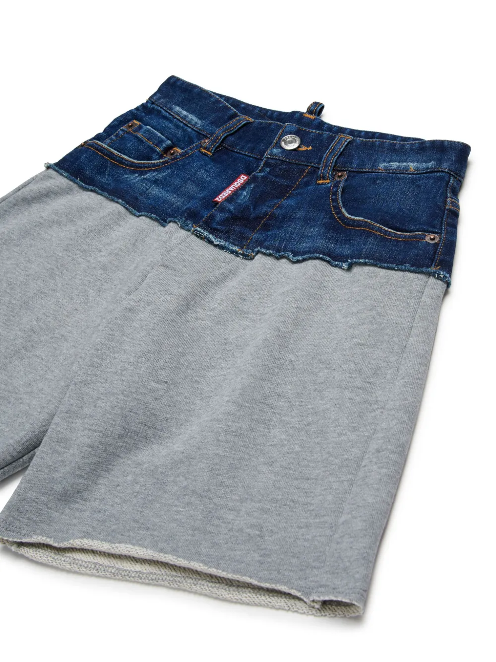 DSQUARED2 KIDS Shorts met vlakken Grijs
