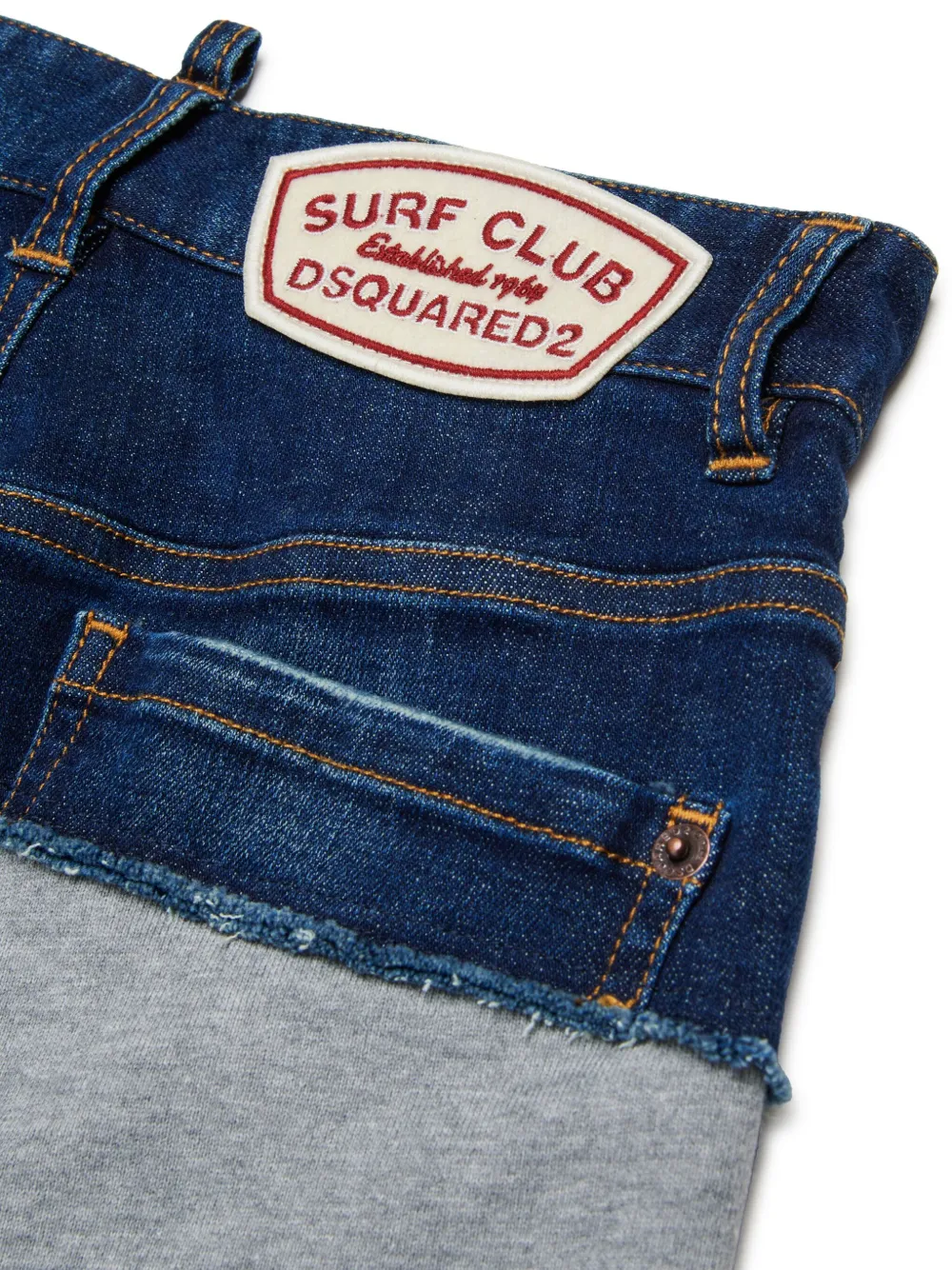 DSQUARED2 KIDS Shorts met vlakken Grijs
