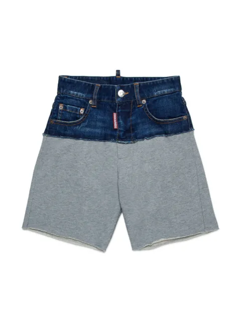 DSQUARED2 KIDS bermudas con paneles