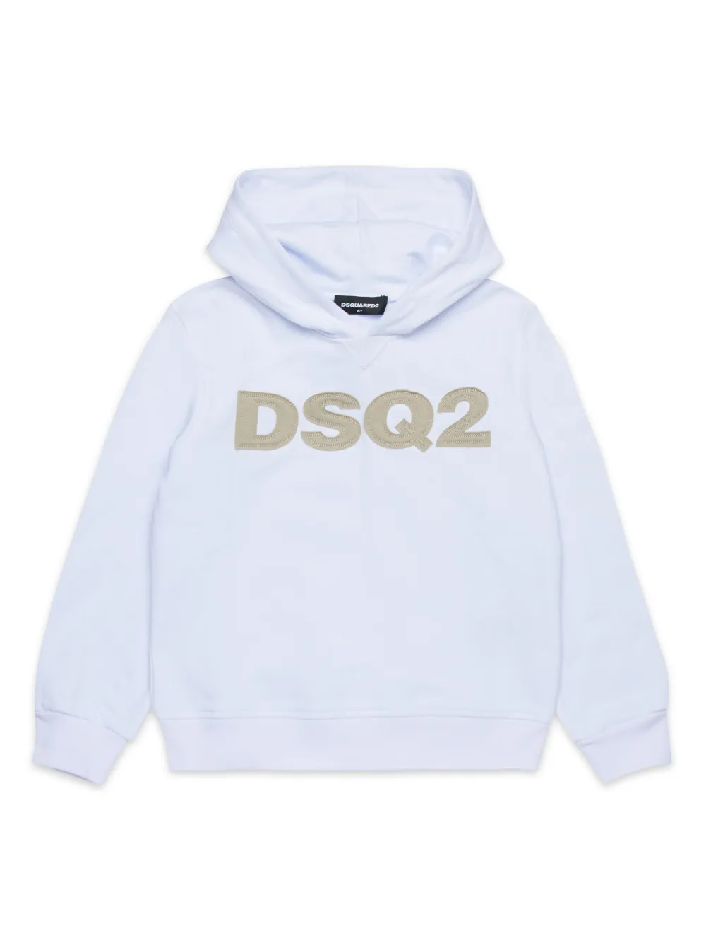 DSQUARED2 KIDS Hoodie met logo-applicatie Wit