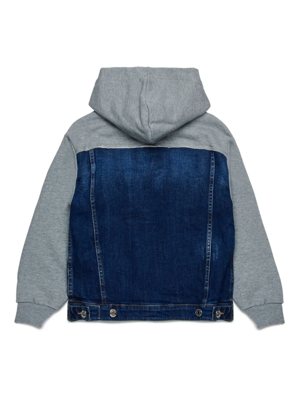 DSQUARED2 KIDS Bomberjack met vlakken - Grijs