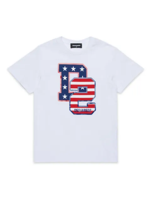 DSQUARED2 KIDS logo-print T-shirt