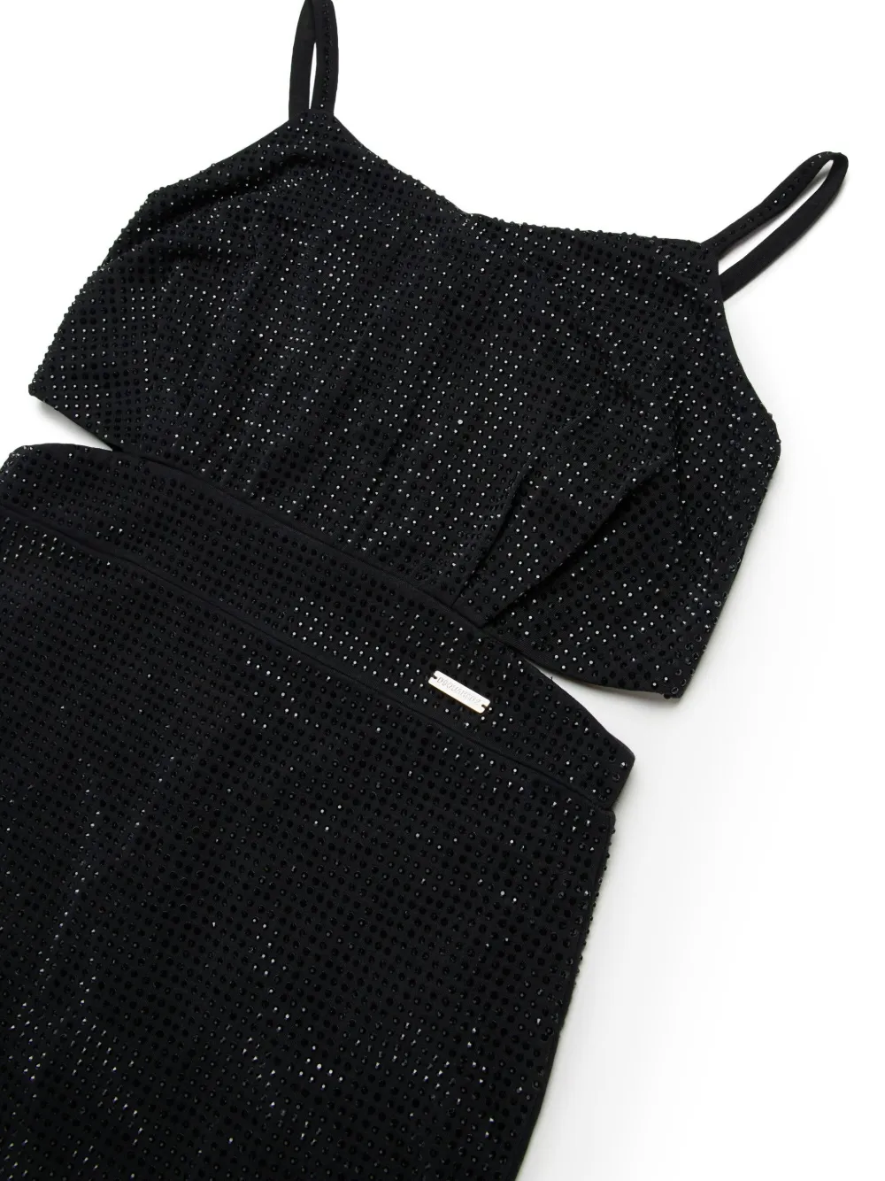 DSQUARED2 KIDS Uitgesneden jurk Zwart