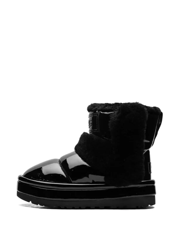 UGG Classic Chillapeak Shine Black ankle boots women Other fibres 6