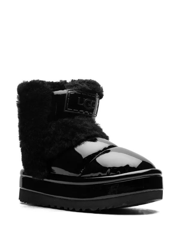 UGG Classic Chillapeak Shine Black ankle boots women Other fibres 6