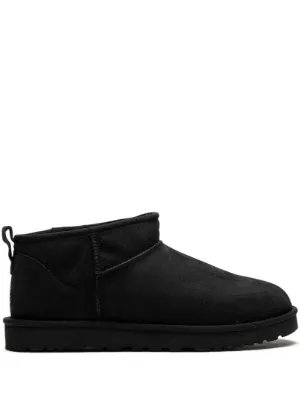 UGG Ultra Mini Weather Hybrid Boots | Black | FARFETCH CA