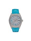 Rolex 2021 pre-owned Day-Date 36mm - Blue