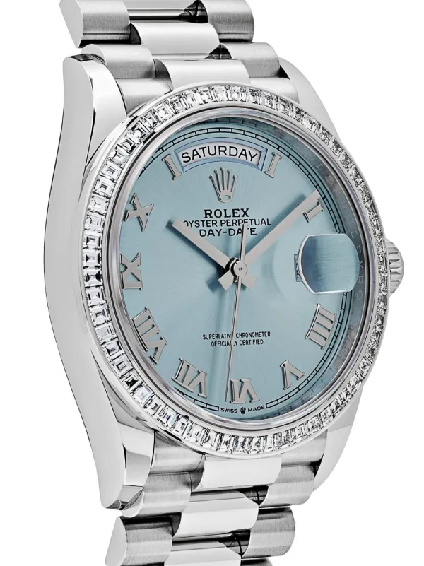 Rolex 2024 未使用 デイデイト 36mm | ブルー | FARFETCH JP